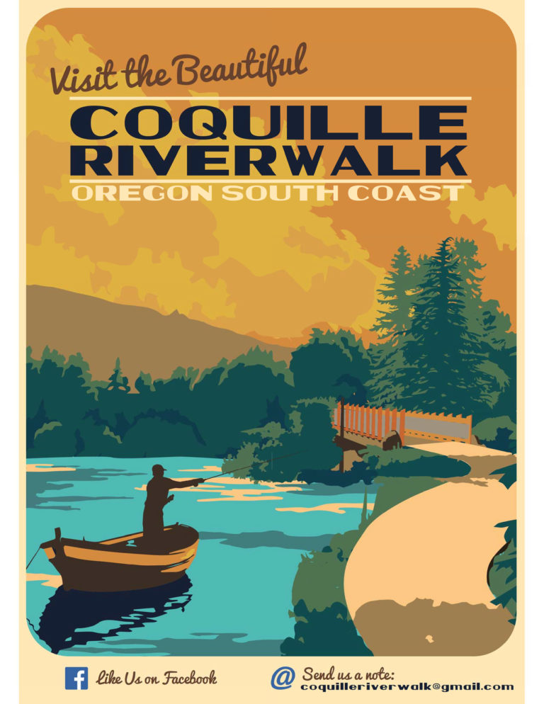 Coquille Riverwalk Interpretive Signage